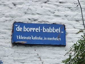 Mechelen, een stad met vele café's (foto: René Hoeflaak)