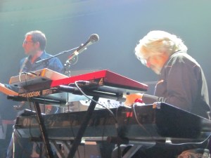 Paradiso, Arno producer en toetsenist Serge Feys (foto: René Hoeflaak)  