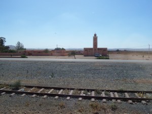 Marokko, 25 mei 2013 16.28 uur: Anderhalf uur voor aankomst in Marrakech (foto: René Hoeflaak)