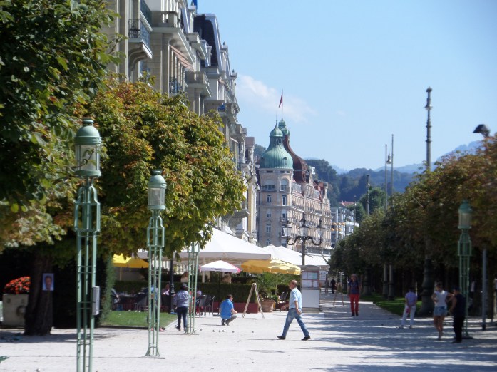 Zwitserland, Luzern, Kurplatz (foto: René Hoeflaak)
