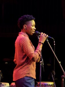 Rotterdam, Podium Grounds, 3 november 2013: Gastoptreden van Sabrina Starke op Matinee du Monde (foto: René Hoeflaak) 