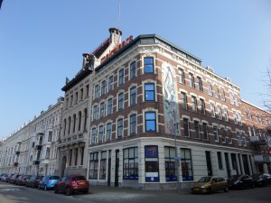 Rotterdam, 11 maart 2014: Hoek Maaskade 113-115/Thorbecksetraat (foto: René Hoeflaak)