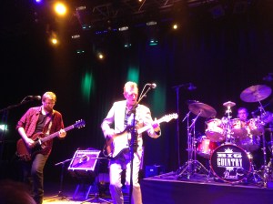 Zoetermeer, de Boerderij, 3 april 2014: Vader Bruce en zoon Jamie (links) Watson van Big Country (foto: René Hoeflaak)