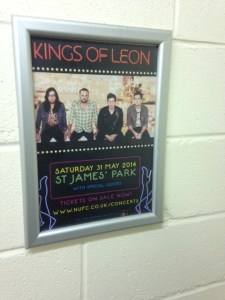 31 mei 2014: Kings of Leon in Newcastle, UK. (foto: René Hoeflaak) 