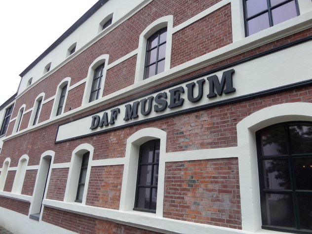 Eindhoven, 12 juli 2014: Het DAF Museum. Geopend dinsdag tot en met zondag van 10 tot 5 uur. Entree € 8,00 
