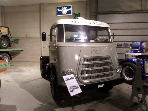 Eén van de vele DAF modellen in het DAF Museum (foto: René Hoeflaak) 
