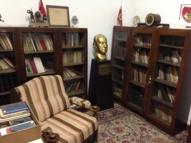 De voormalige werkkamer van vice-president Dr. Küçük (foto: René Hoeflaak) 