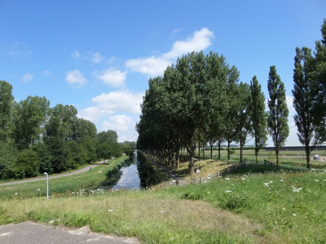 16 juli 2015: Geniedijk bij Vijfhuizen (foto: René Hoeflaak) 