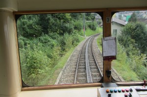 Zwitserland, 16 september 2016: de tandradbaan van Vitznau naar Rigi (foto: René Hoeflaak) 